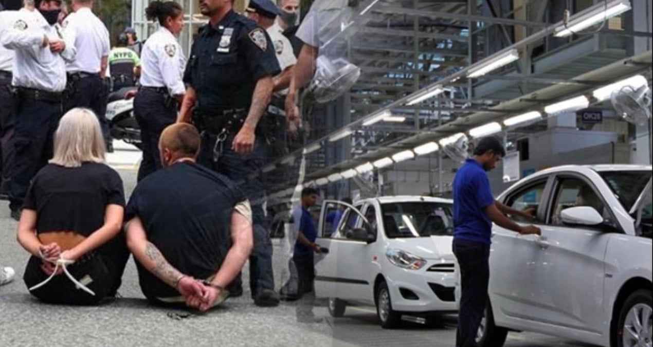 dev otomotiv firmasina gocmen operasyonu 457 kisi gozaltina alindi JjIOWTEi