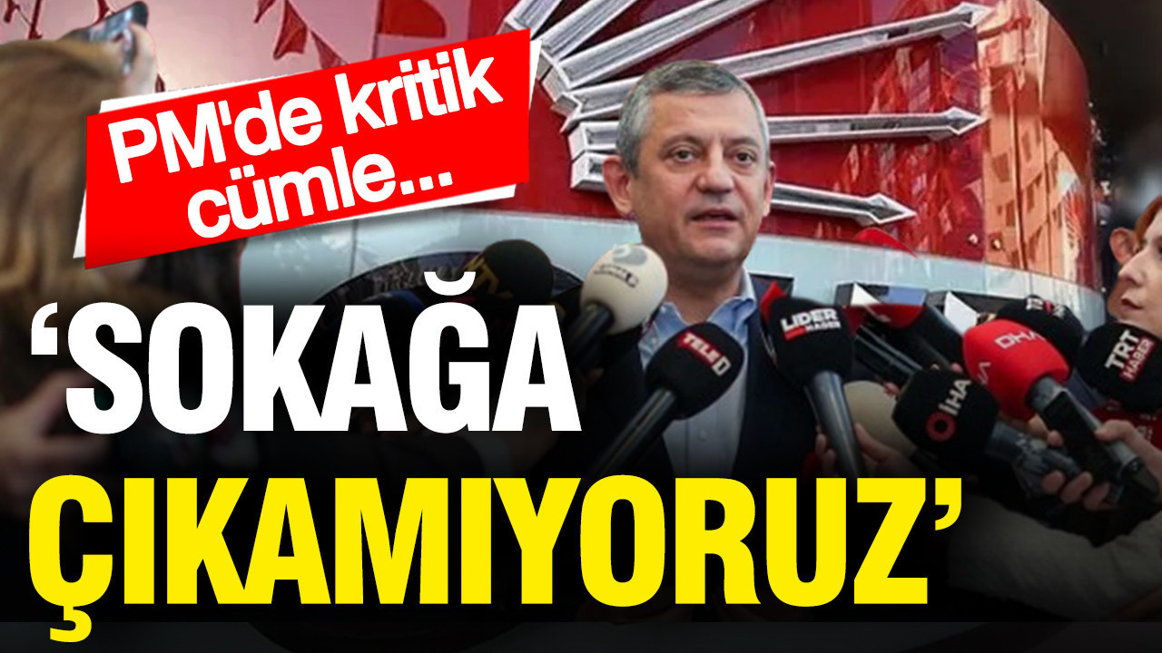 CHP Uşak Toplantısı: “Sokağa Çıkamadığımızı Konuştuk”